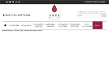 Tablet Screenshot of boutique.rouepepinieres.com